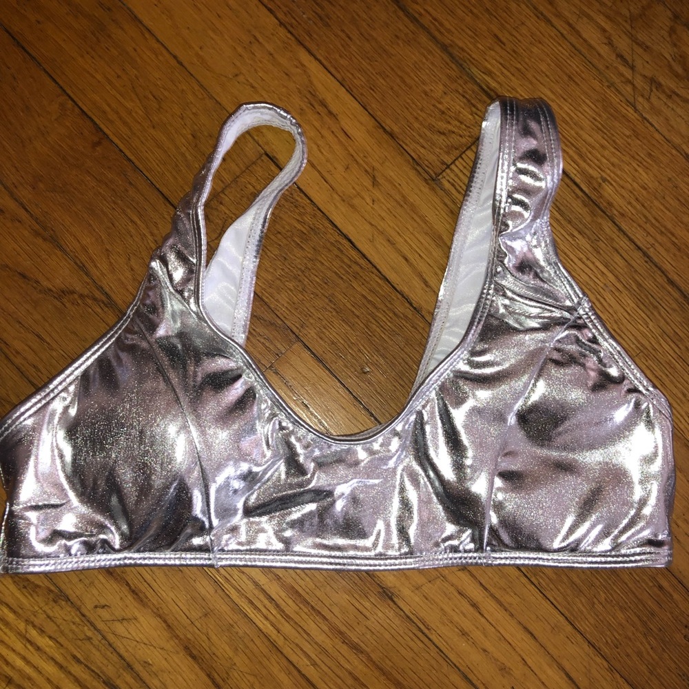 ✨✨SILVER METALLIC BIKINI✨✨ - Picture 5 of 8
